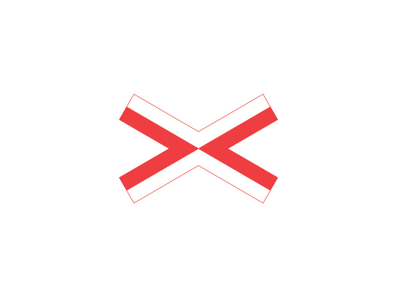 Færdselstavle A74_1 betyder enkeltsporet jernbane-overkørsel og er en advarselstavle, der oplyser om, at der forude er en jernbaneoverkørsel med ét spor. Tavlen er trekantet med en rød kant og et sort krydsmarkør-symbol for at advare trafikanterne om den potentielle fare.